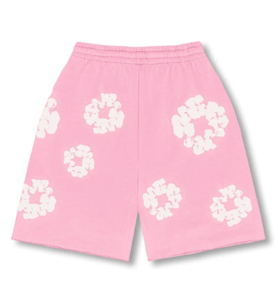 "Flower" Shorts Pink