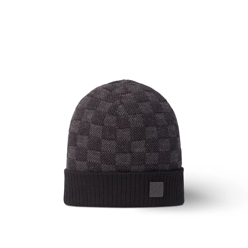 "LV" Beanie Schwarz
